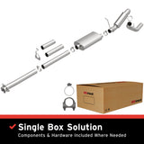 2011-2019 Chevy Silverado 2500 HD Direct-Fit Replacement Exhaust System 106-0344 aluminized steel