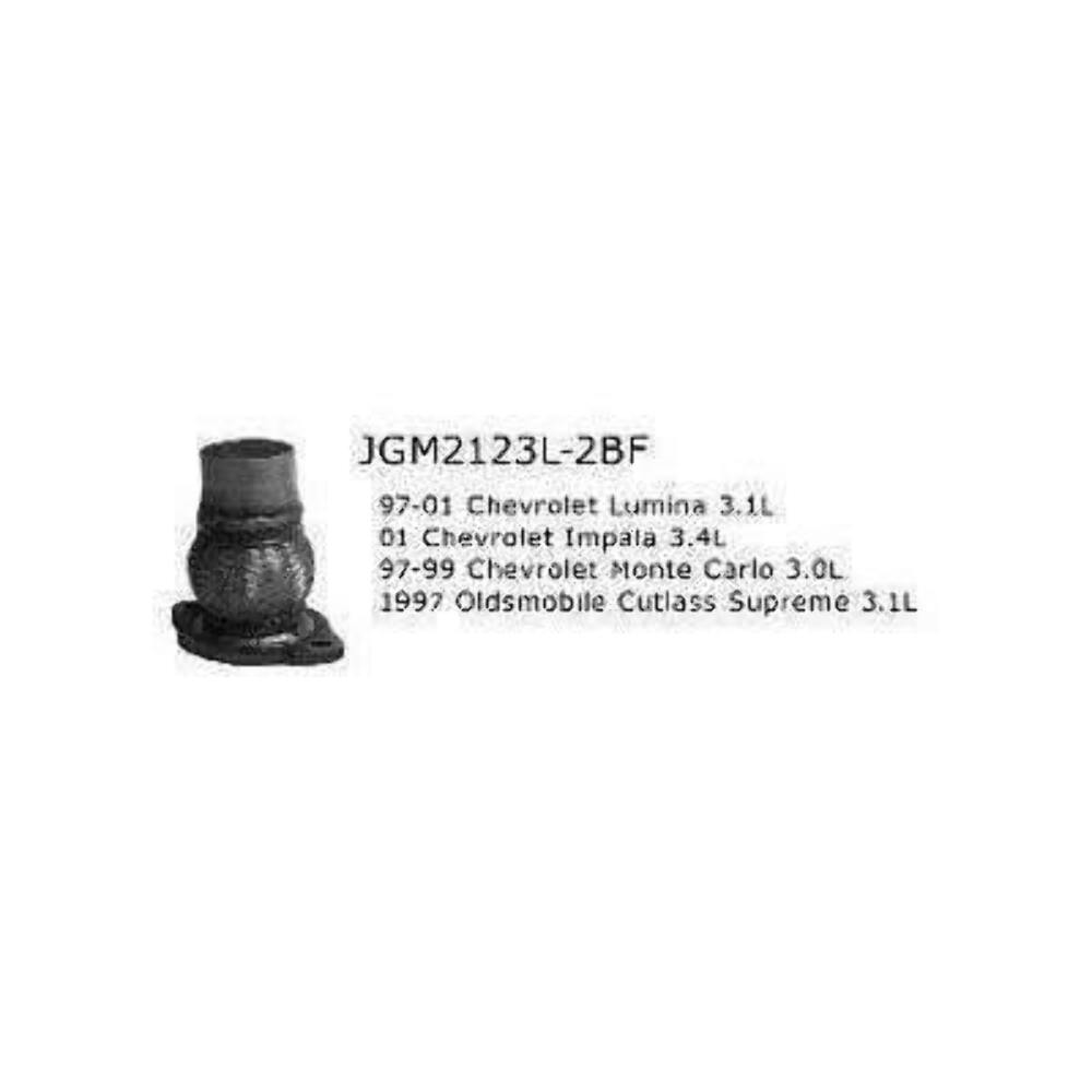 97-01 Chevy Lumina Exhaust Flex Pipe Repair Kit Jones Exhaust 9 inch