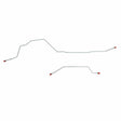 Brake Line for 1997-2001 Ford F-150 Rear Axle drum brakes stainless steel