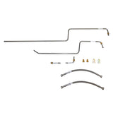 t 97-02 Jeep Wrangler Transmission Cooler Lines, Steel Fine Lines