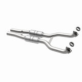 MagnaFlow direct-fit catalytic converter for 1997-1999 Chevy Corvette driver side stainless steel CARB compliant OBDII 51397