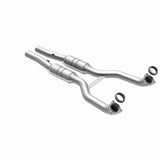 MagnaFlow direct-fit catalytic converter for 1997-1999 Chevy Corvette driver side stainless steel CARB compliant OBDII 51397