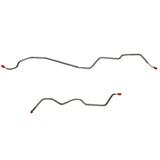 t 1997-04 Chevrolet S-10 Rear Axle Brake Lines with Rear Drum Brakes TRA9711OM Fine Lines