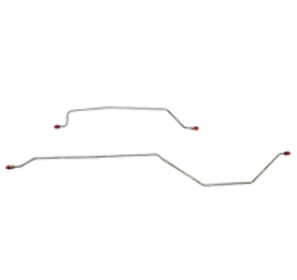 t 97-06 Jeep Wrangler Brake Line Kit No ABS Fine Lines