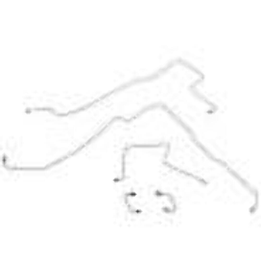 t 97-06 Jeep Wrangler Brake Line Kit No ABS Fine Lines