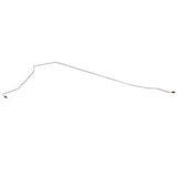 t 1997-2006 Jeep Wrangler TJ Front to Rear Brake Line Kit No ABS Stainless Steel Fine Lines