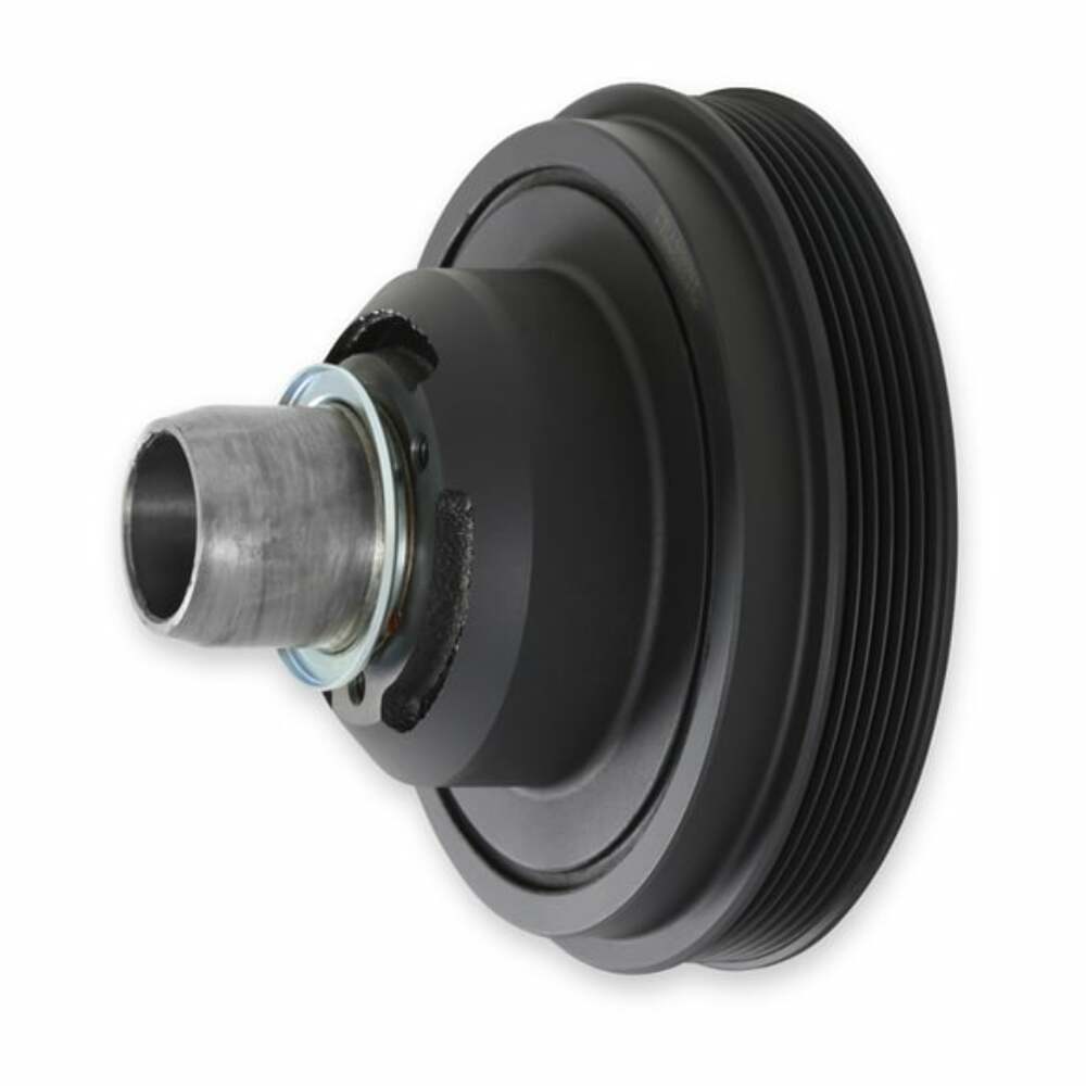 t Damper for Gen III Hemi Mid-Mount Accessory Drive System-Non VVT-Black 97-362 Holley