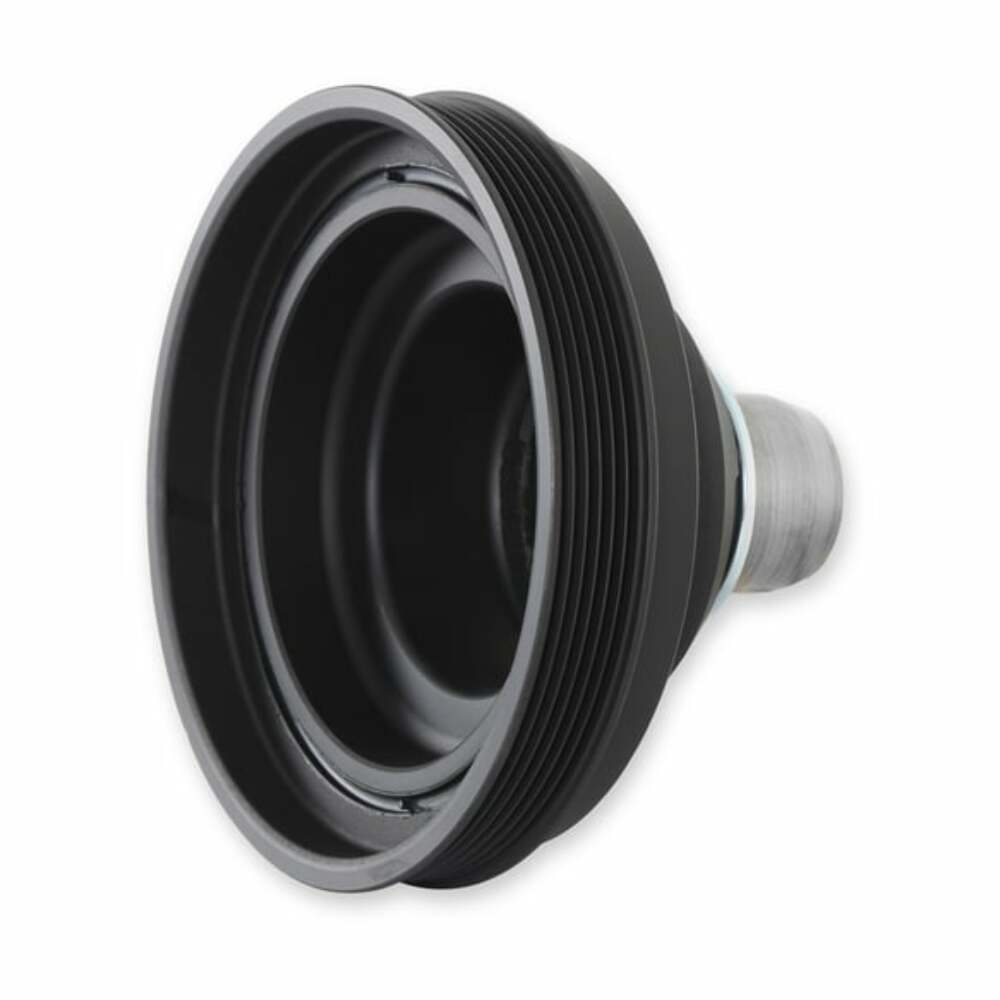 t Damper for Gen III Hemi Mid-Mount Accessory Drive System-Non VVT-Black 97-362 Holley