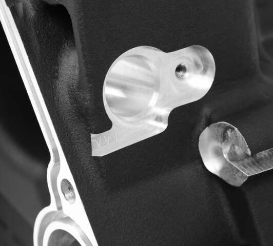 Holley performance fuel system component black