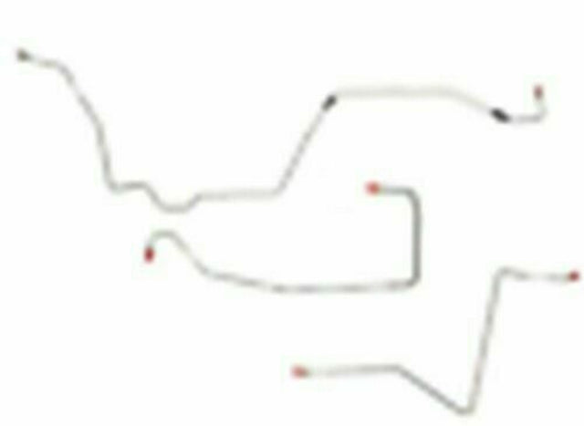 Front Brake Line Kit for 2013 97-98 Buick Regal AWABS ABS stainless steel