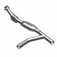 MagnaFlow direct-fit catalytic converter fits 1997-1998 E150/E250 4.2L passenger side 4.2L passenger side stainless steel Federal EPA compliant OBDII 93322