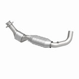 MagnaFlow direct-fit catalytic converter for 1997-1998 Ford F-150 4.2L driver side stainless steel Federal EPA compliant OBDII 93428