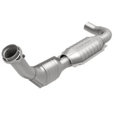MagnaFlow direct-fit catalytic converter for 1997-1998 Ford 4.6L driver side stainless steel Federal EPA compliant OBDII 93129