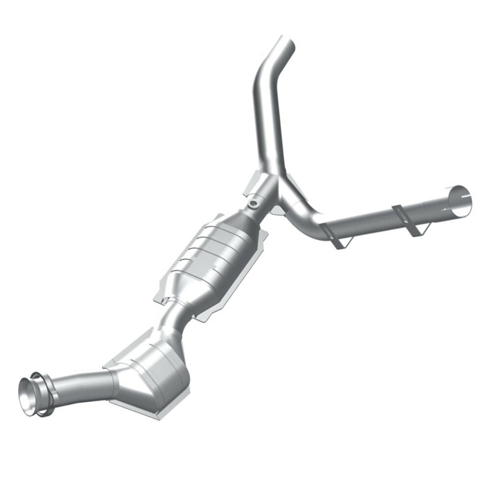 MagnaFlow direct-fit catalytic converter for 1997-1998 Ford F-150 4.6L stainless steel CARB compliant 447140