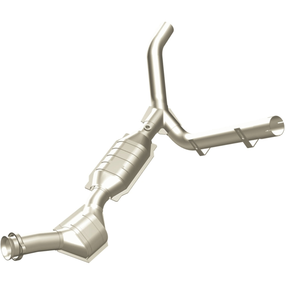 MagnaFlow direct-fit catalytic converter for 1997-1998 Ford F-150 4.6L stainless steel CARB compliant 447140