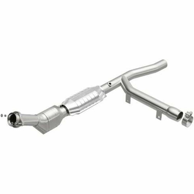 MagnaFlow direct-fit catalytic converter for 1997-1998 Ford 4.2L stainless steel CARB compliant 447132