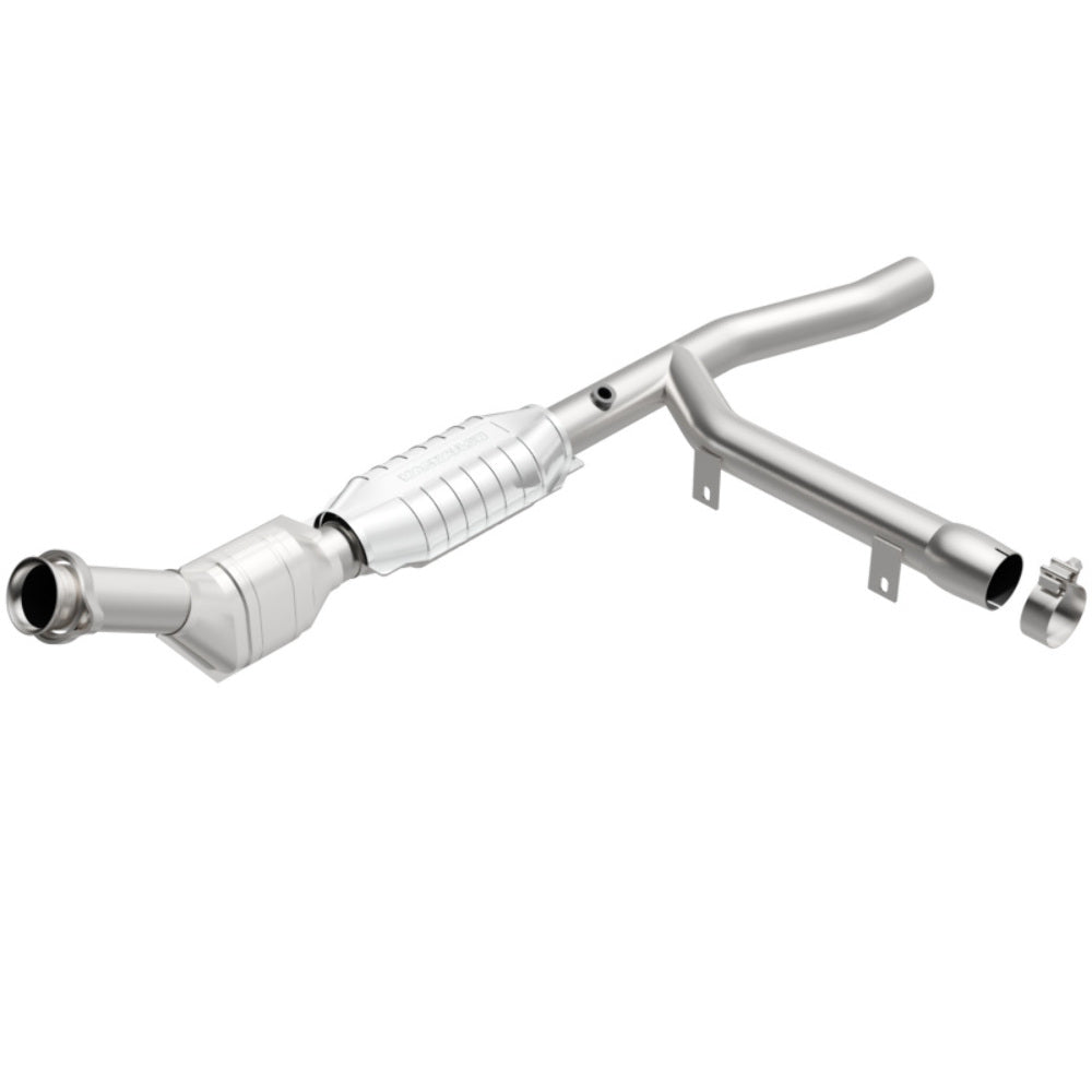 MagnaFlow direct-fit catalytic converter for 1997-1998 Ford 4.2L stainless steel CARB compliant 447132