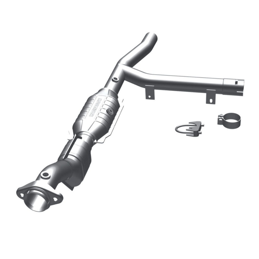 MagnaFlow direct-fit catalytic converter for 1997-1998 Ford 4.6L stainless steel CARB compliant 447178