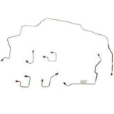 Front Brake Line Kit for 1997-1998 97-98 Jeep Grand Cherokee steel