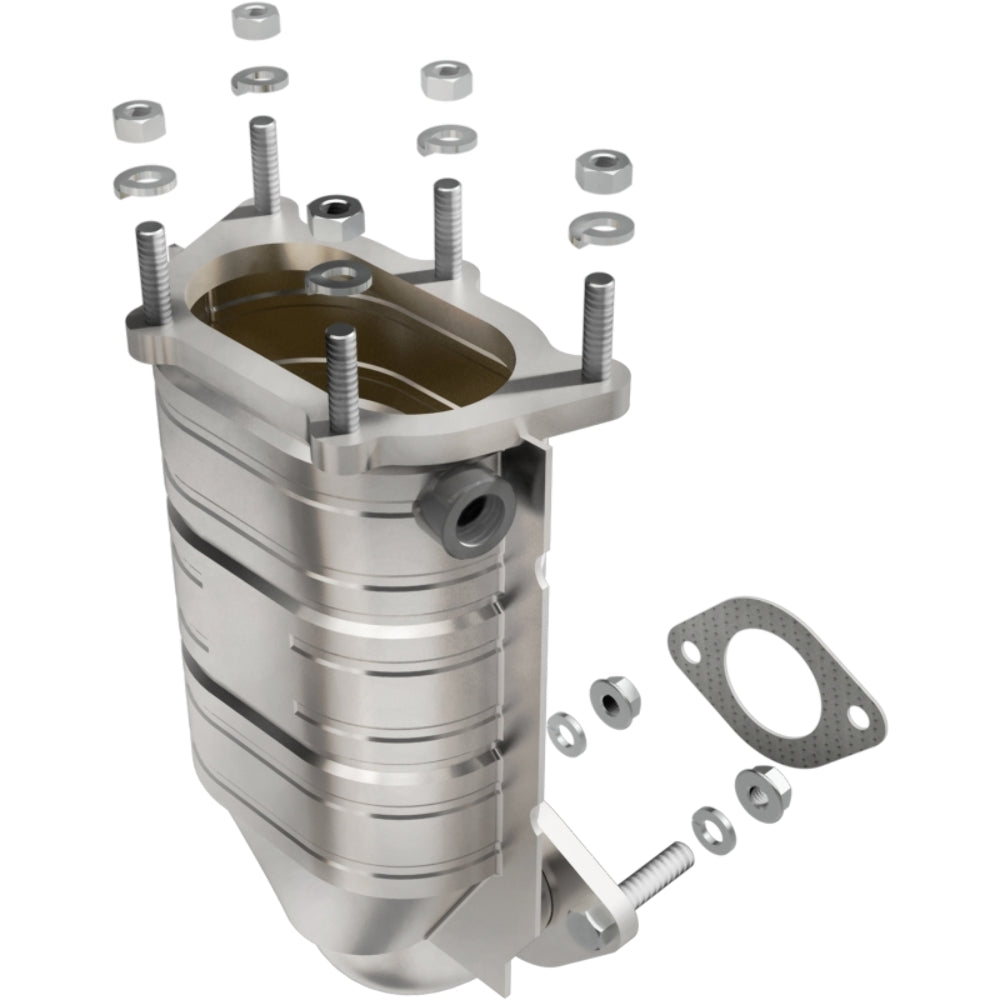 MagnaFlow direct-fit catalytic converter for 1997-1999 Hyundai 1.5L stainless steel CARB compliant 452842