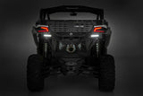 Fits Can-Am Maverick X3 LED Light Tail Light Mount 6" Black Slimline Pair 97026