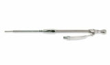 Mr. Gasket engine oil dipstick and tube braided stainless steel Chevy polished aluminum 9705G