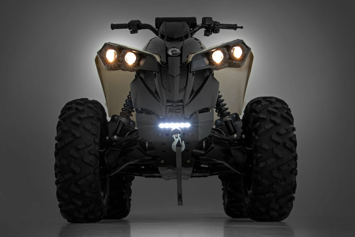 Fits Can-Am Renegade 500/Renegade 800R Winch Bumper; 97065