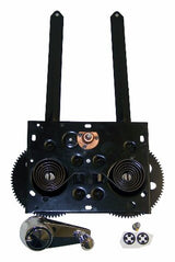 Jeep Metal Black Window Regulator Kit - 974016K