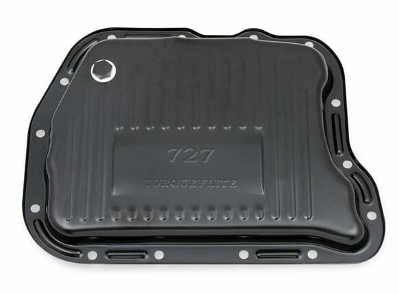 Mr. Gasket transmission oil pan black steel 9745BMRG aluminum 2493