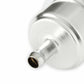 Mr. Gasket Chrome Fuel Filter - Fits 3/8 Inch Hose - 9746