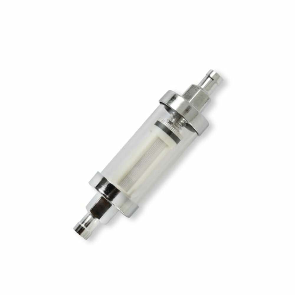 Mr. Gasket clearview fuel filter kit carburetor chrome 9747