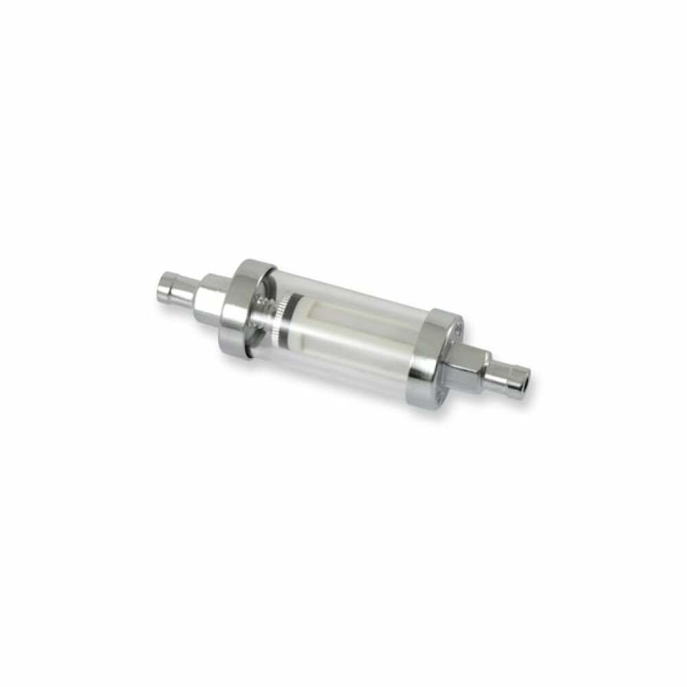 Mr. Gasket clearview fuel filter kit carburetor chrome 9747