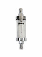 Mr. Gasket 3/8 clear inline fuel filter carburetor chrome 9748