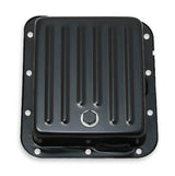 Mr. Gasket transmission oil pan black steel 9755BMRG Ford aluminum 2493