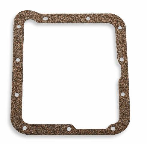 Mr. Gasket transmission oil pan black steel 9755BMRG Ford aluminum 2493