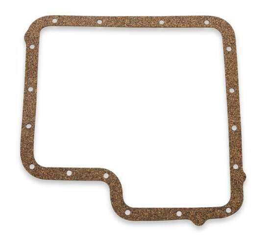 Mr. Gasket transmission oil pan black steel 9756BMRG Ford aluminum 2493