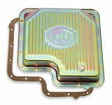 Mr. Gasket transmission oil pan zinc 9756ZMRG Ford aluminum steel 2493