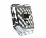 Mr. Gasket transmission oil pan chrome Chevy aluminum steel 9761