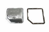 Mr. Gasket transmission oil pan chrome Chevy aluminum steel 9761