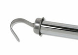 Mr. Gasket transmission dipstick and tube chrome A Chevy steel 9765