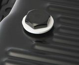 Mr. Gasket transmission oil pan black steel 9767BMRG LS engine Chevy aluminum 2493