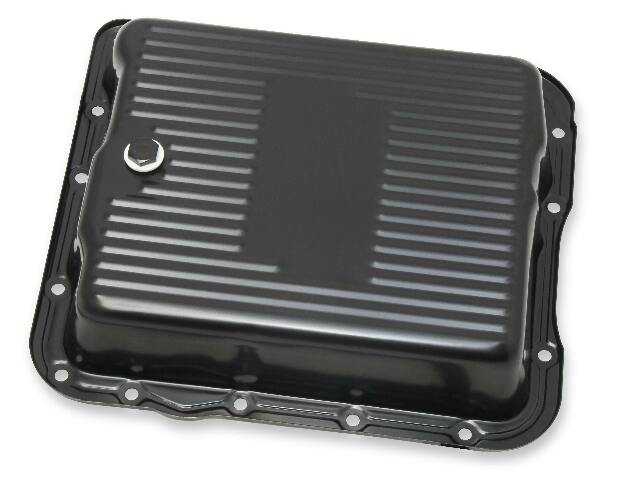 Mr. Gasket transmission oil pan black steel 9767BMRG LS engine Chevy aluminum 2493