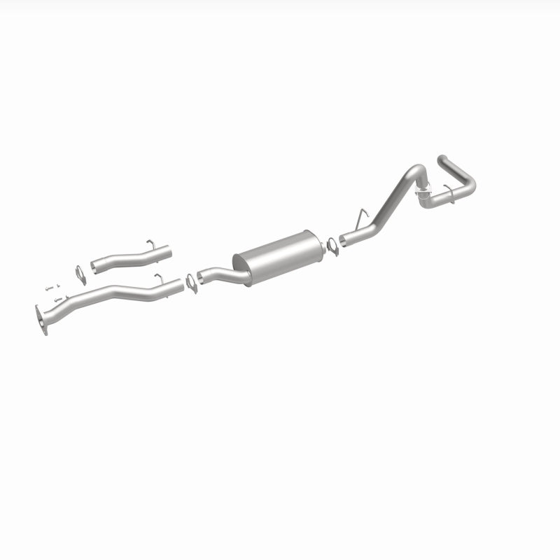 Fits 1994-1995 Chevy C1500 Suburban Direct-Fit Replacement Exhaust 106-0740 steel