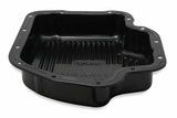 Mr. Gasket transmission oil pan black steel 9786BMRG Chevy aluminum 2493
