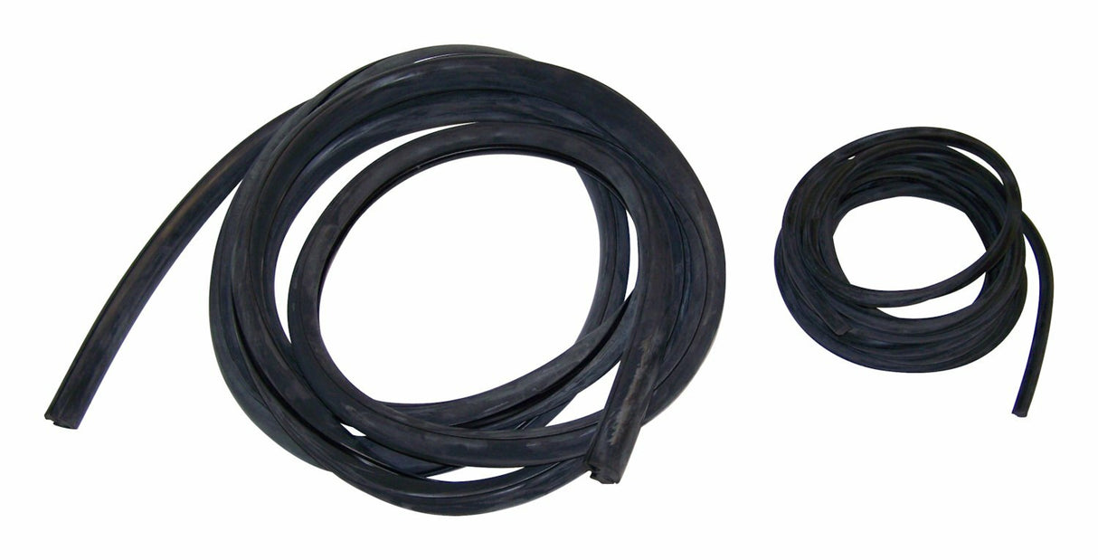 Vintage - Rubber Black Windshield Weatherstrip Kit - 978995K