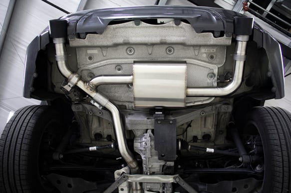 Valved Axle-Back Exhaust for 2016-2023 BMW X1/X2 xDrive28i D660-0089-BLK BMW performance