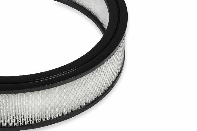 Mr. Gasket competition air cleaner flat black 9790BP carburetor steel 2493