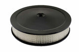 Mr. Gasket competition air cleaner flat black 9790BP carburetor steel 2493