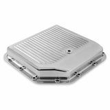 Mr. Gasket transmission oil pan polished aluminum Chevy steel 9791G
