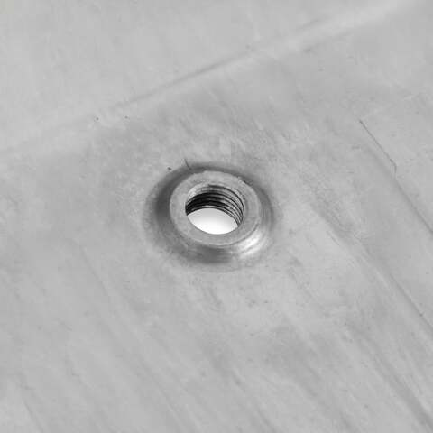 Mr. Gasket transmission oil pan polished aluminum Chevy steel 9791G